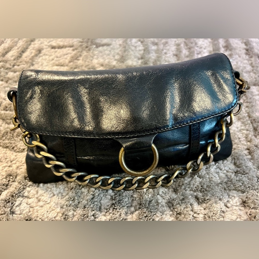 100% Leather Hobo International Small Shoulder Bag